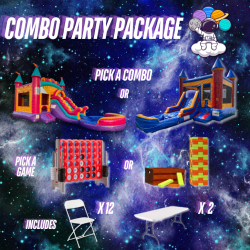 Bounce House-Slide Combo Package